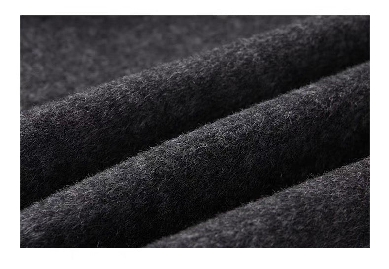 Ulster Double-Breasted Alpaca & Mulberry Silk Longline Greatcoat