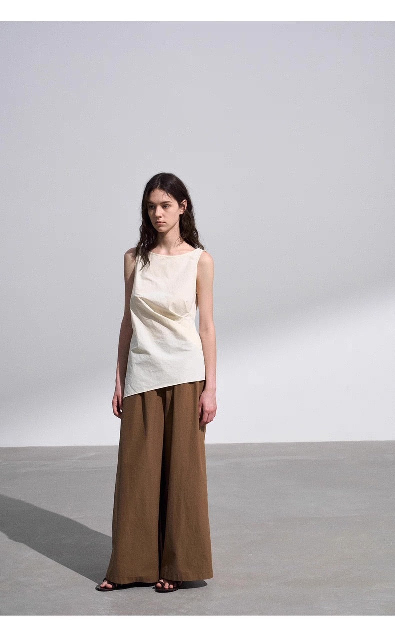 Draped Asymmetric Tank
