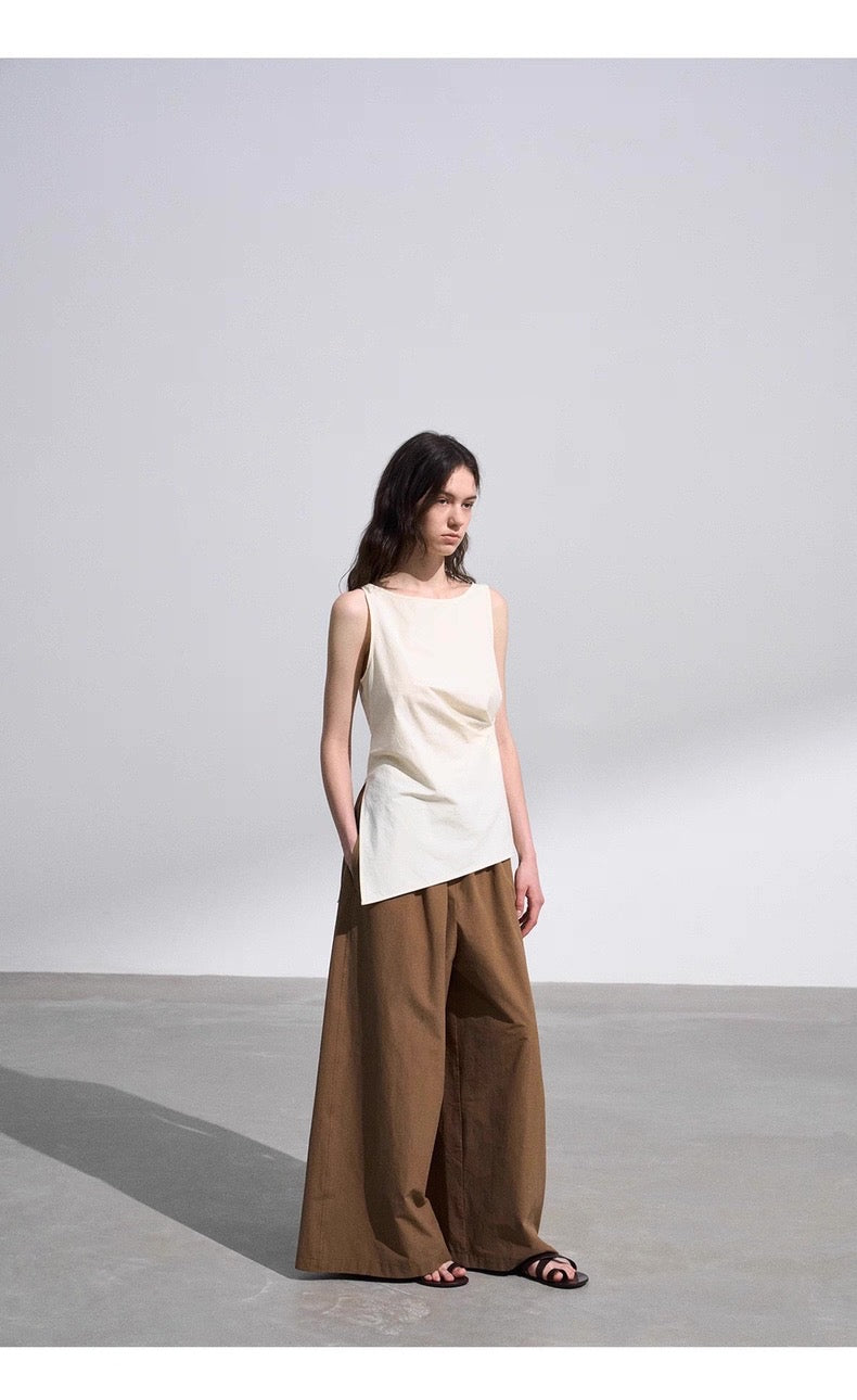 Draped Asymmetric Tank