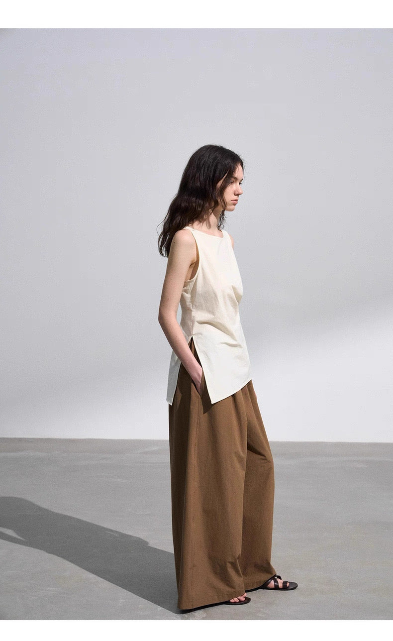 Draped Asymmetric Tank