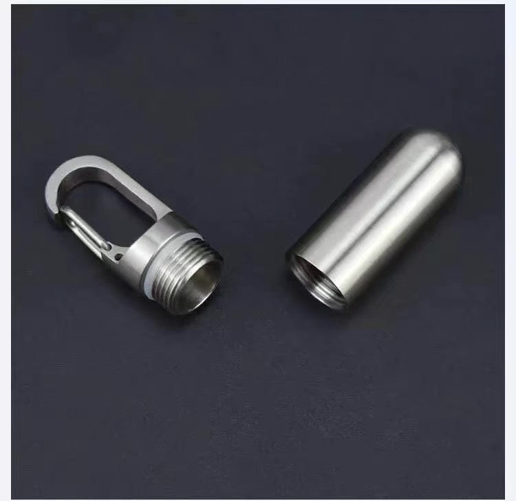 Micro-Vault Capsule Carabiner