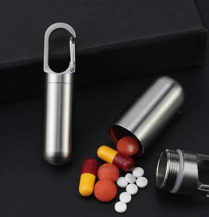 Micro-Vault Capsule Carabiner
