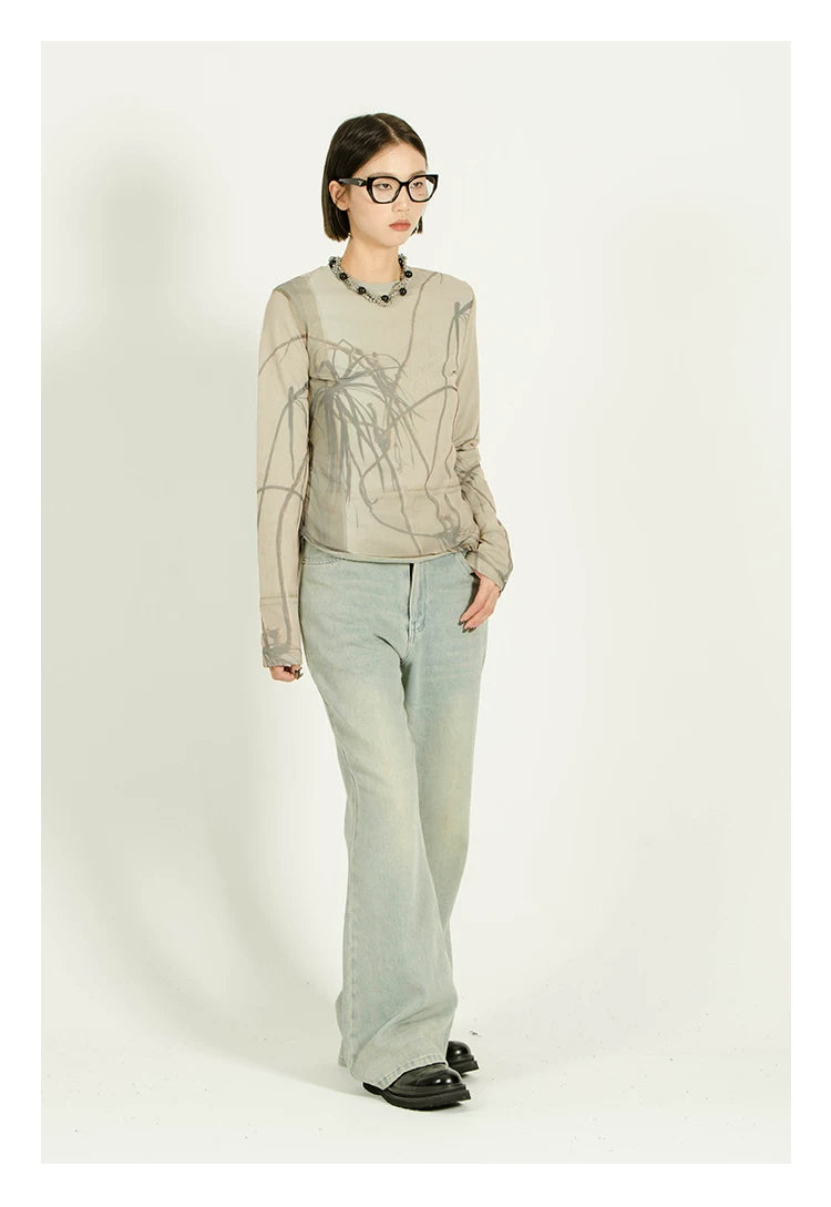 Afterimage Layered Mesh Top