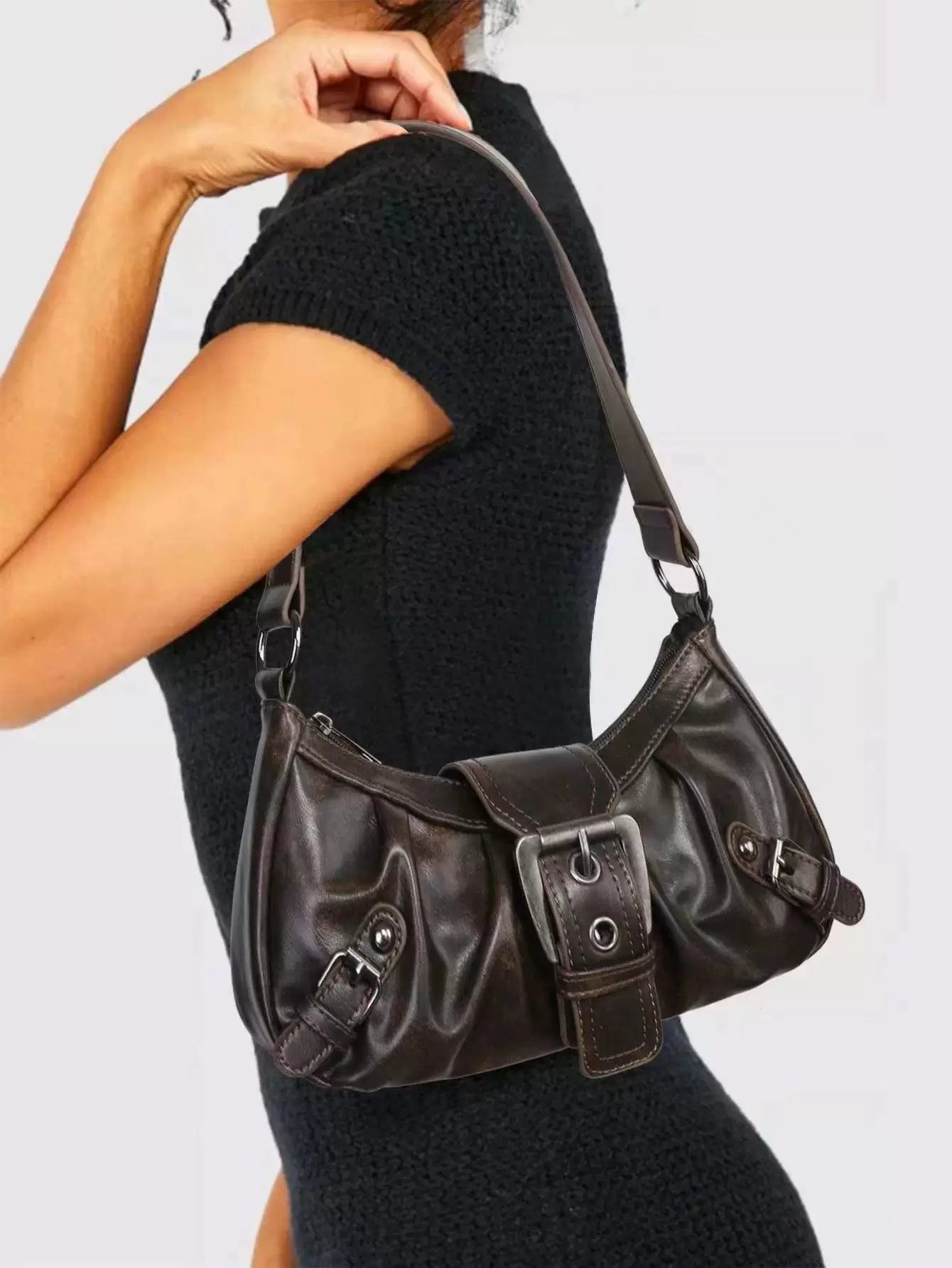 Moto Hardware Shoulder Bag