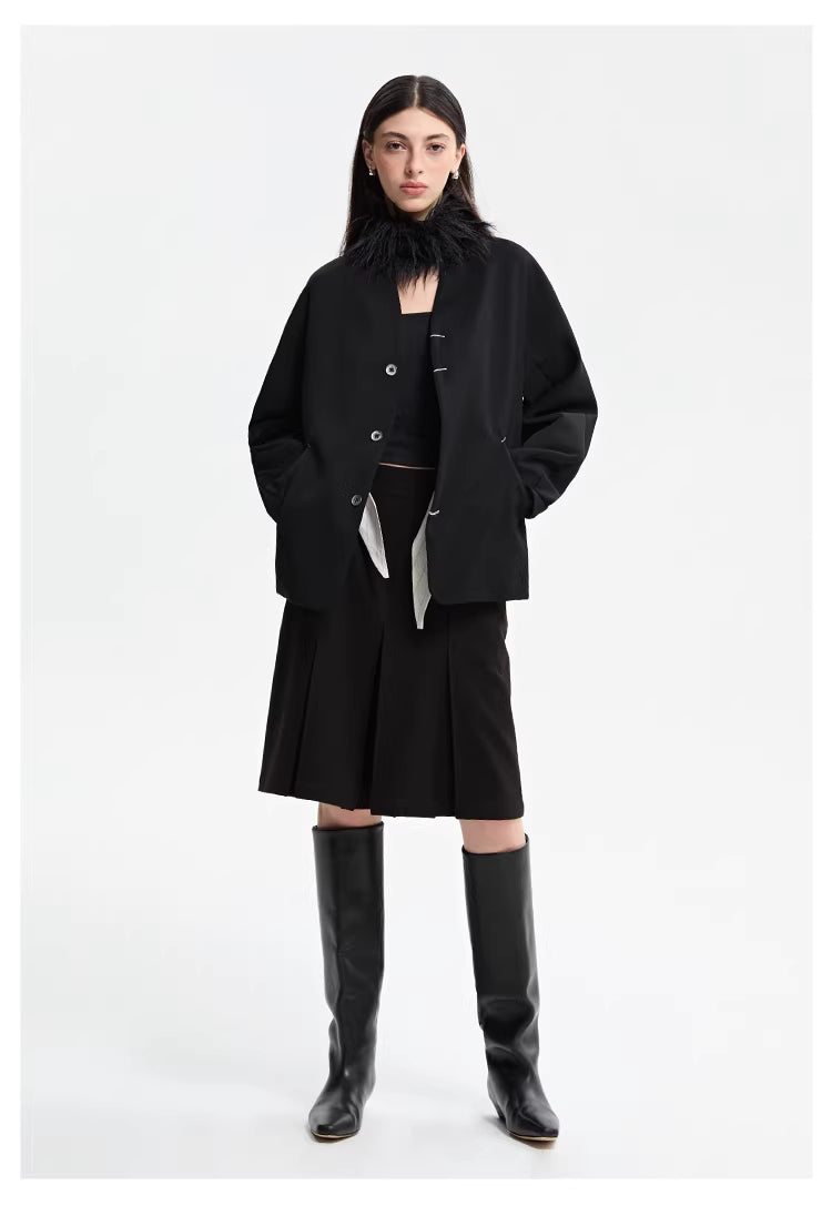 Shadow Pleat Culottes