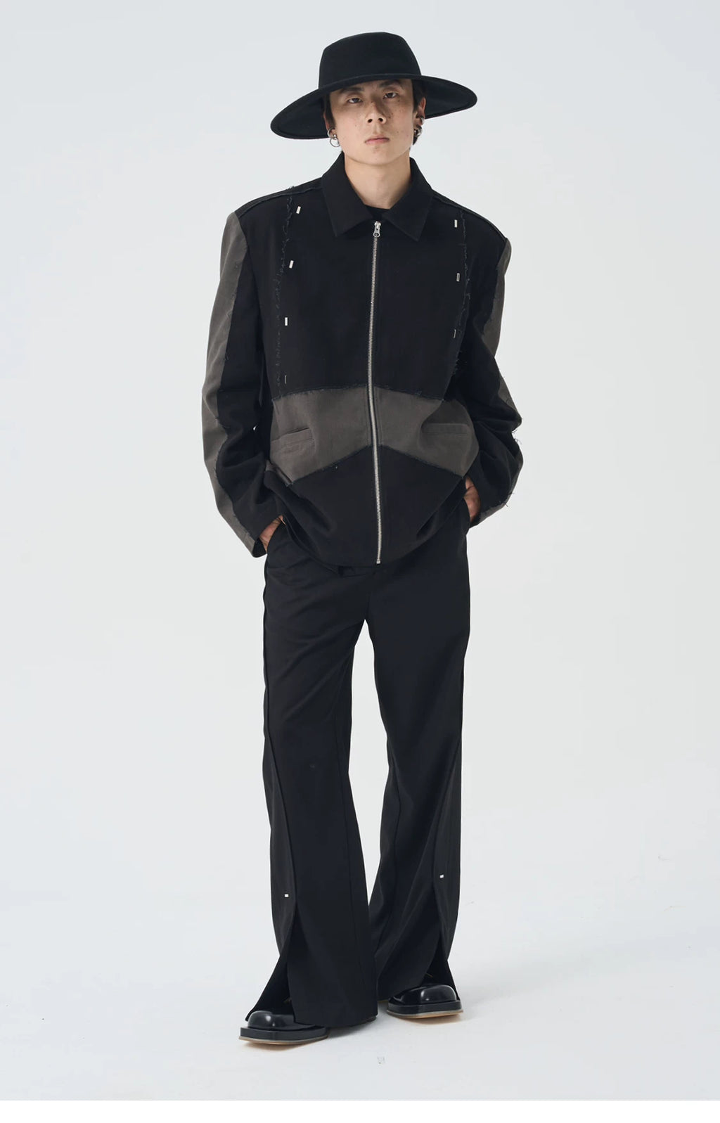 Albers Plane Constriction Toile Jacket