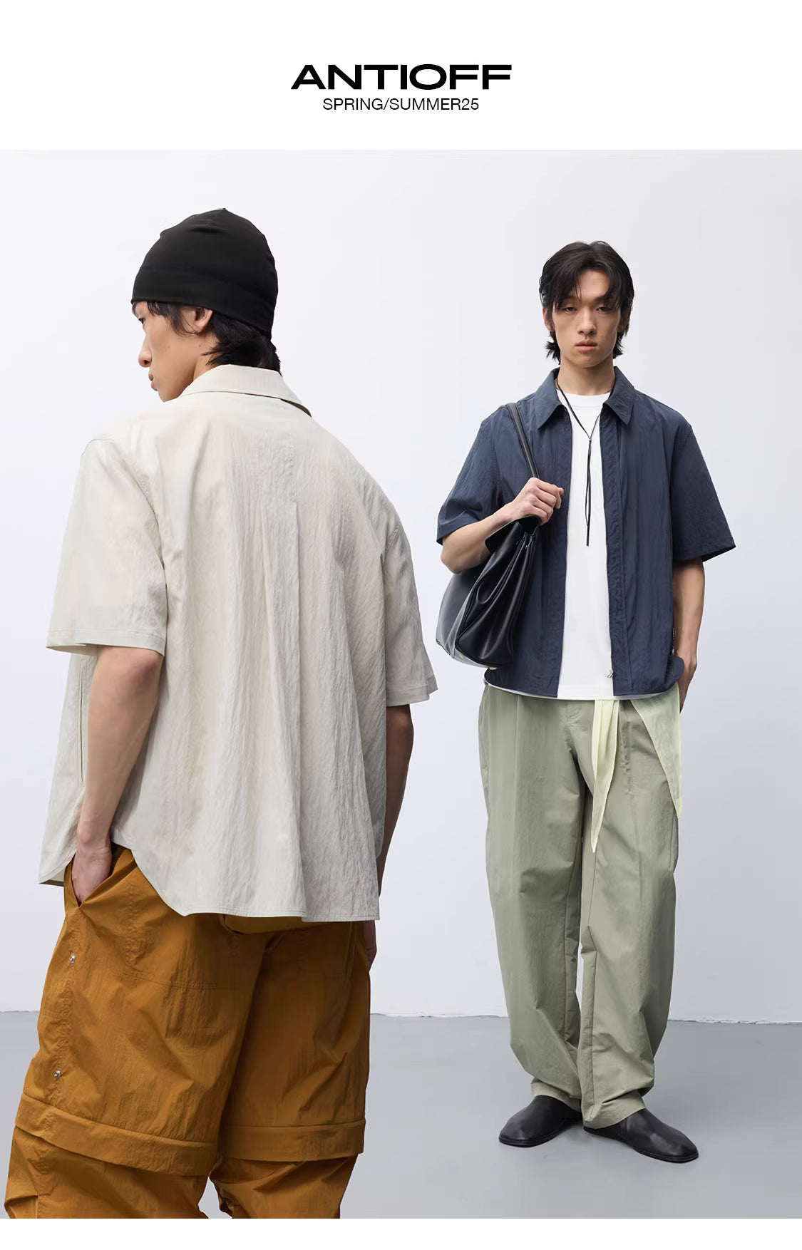 Crinkle Zip Overshirt