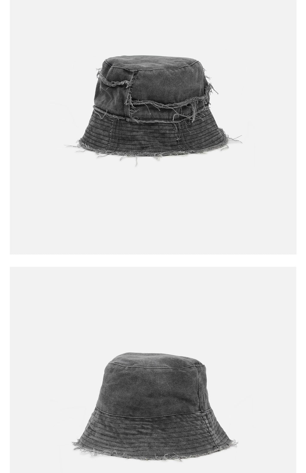 Frayed Edge Bucket Hat