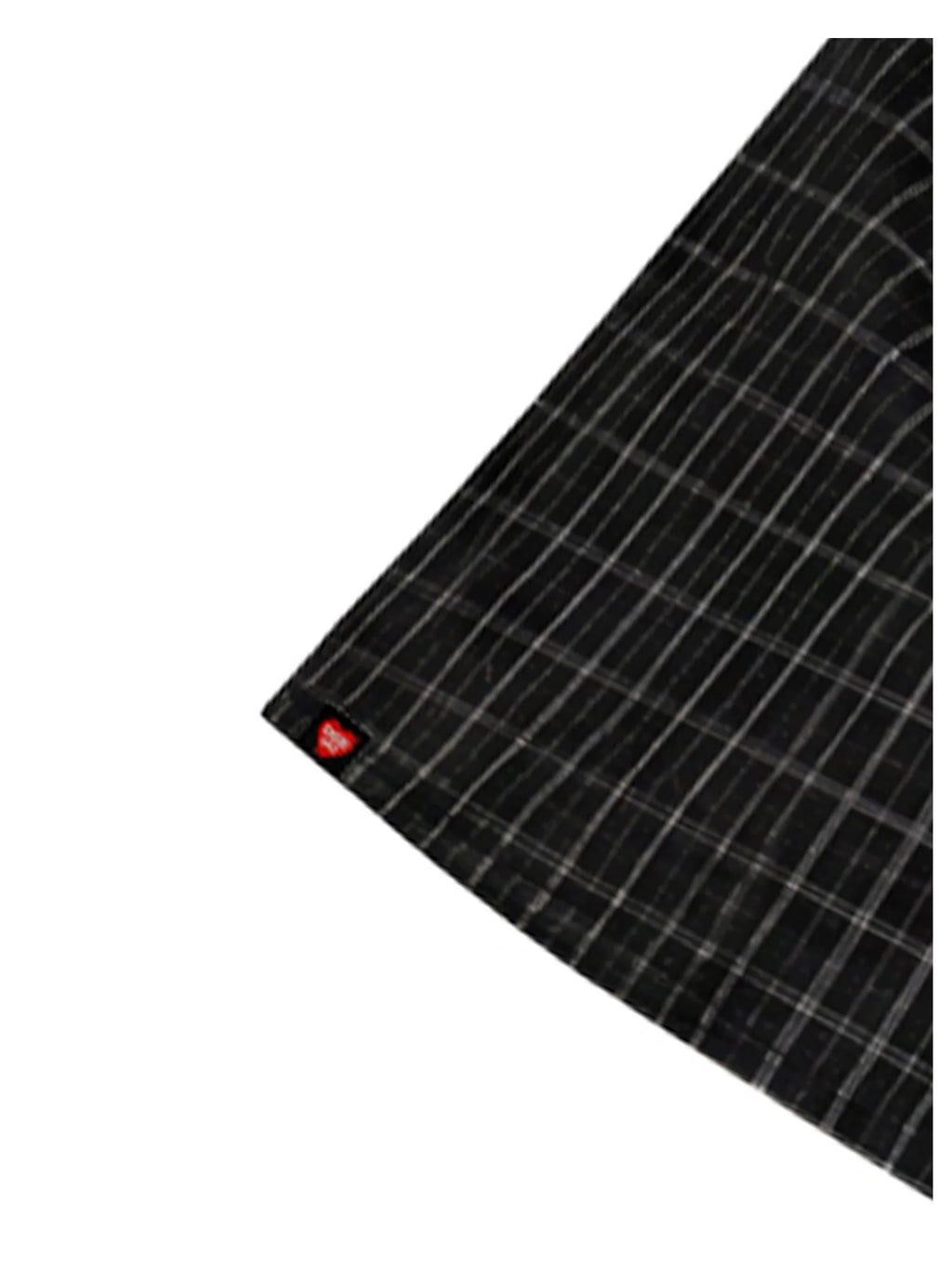 Grid Check Cap Sleeve Shirt