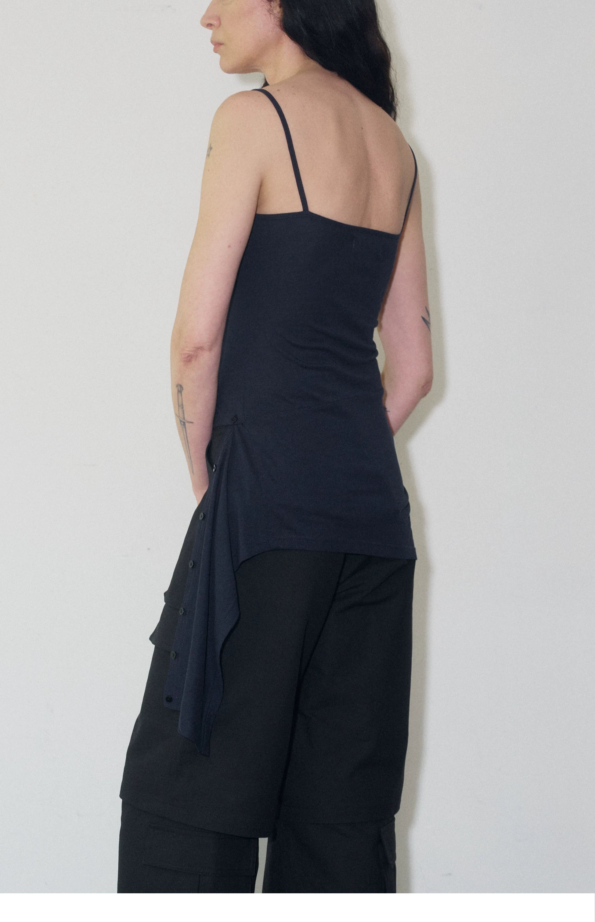 Continuum Button-Panel Camisole