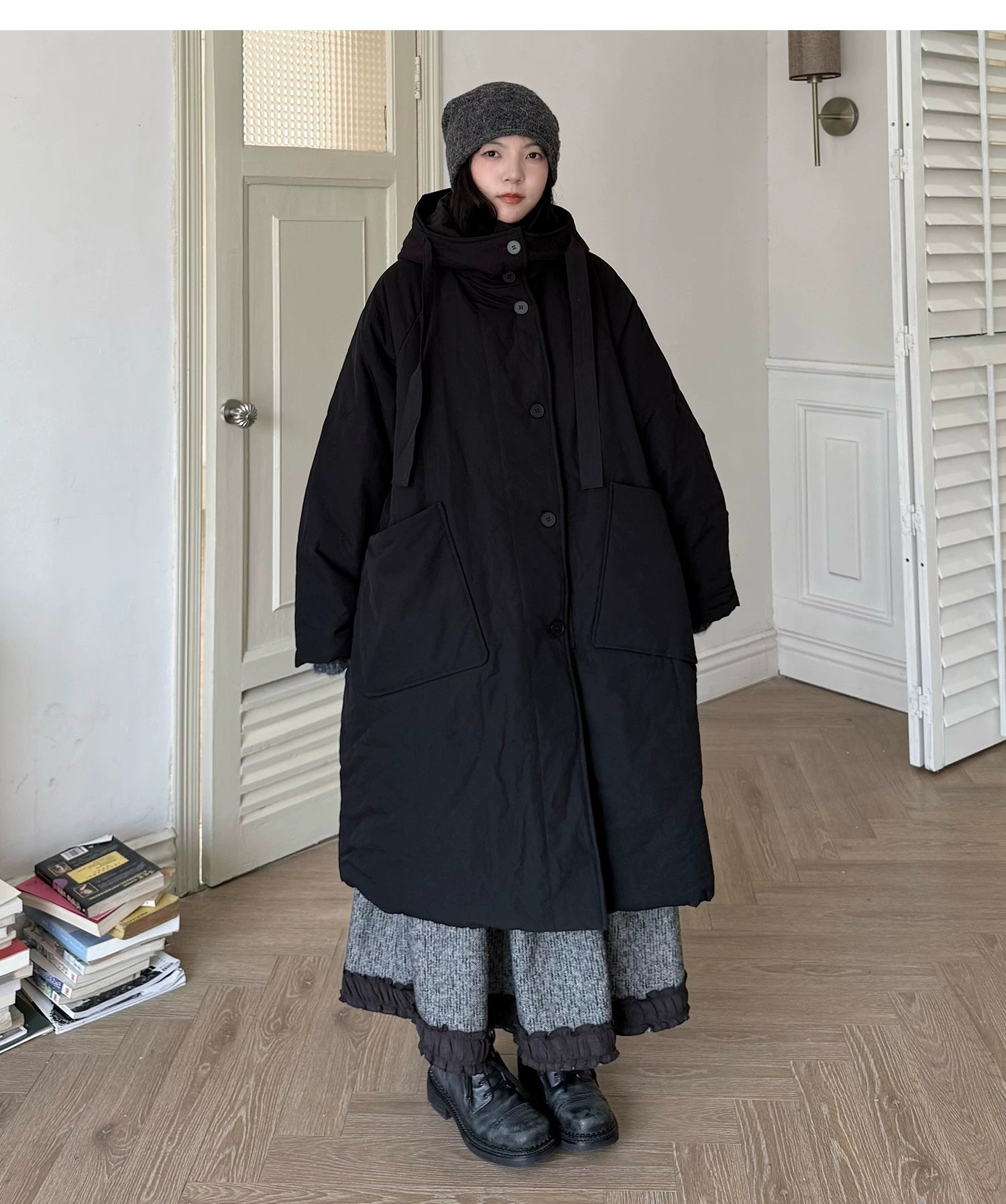 Shelter Oversized Hooded Puffer Coat