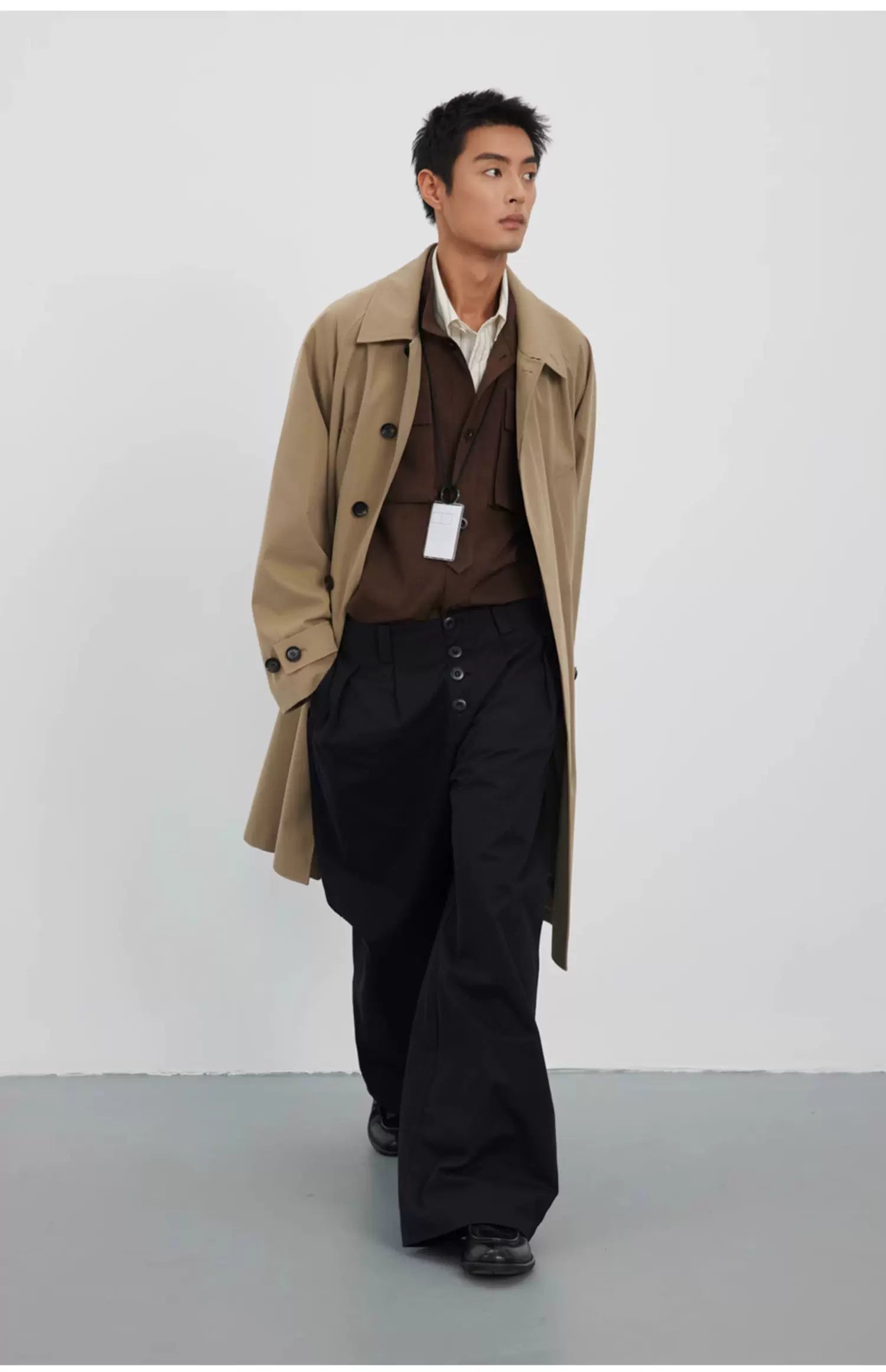 Laterite Pleated Trousers