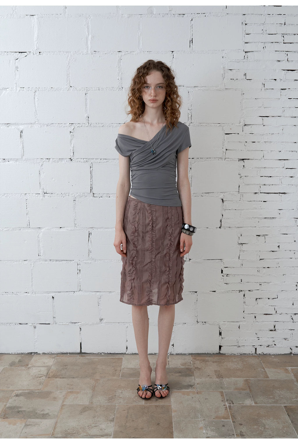 Cross-Drape Top