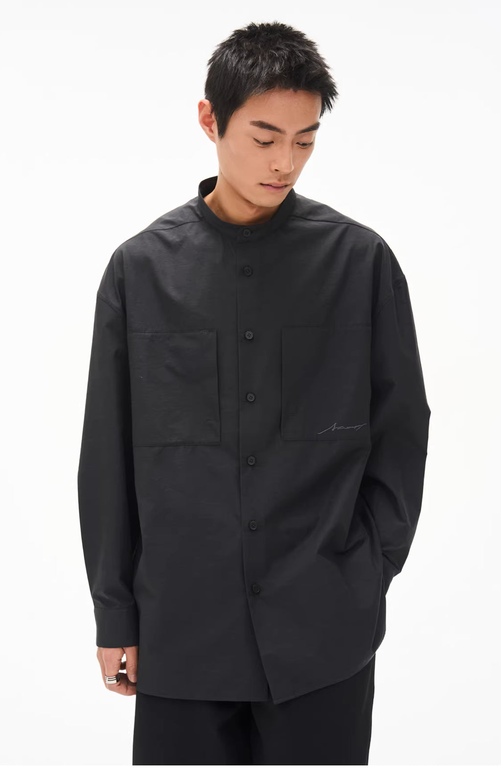Micro-Topography Hooded Jacket