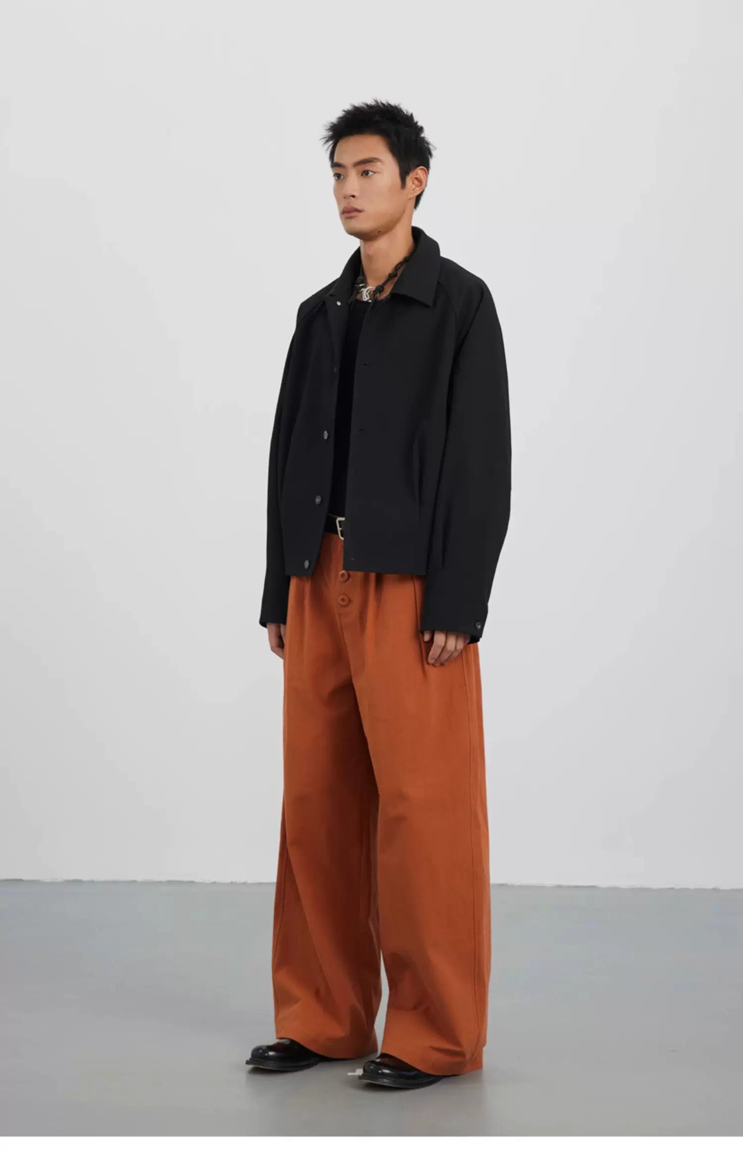 Laterite Pleated Trousers