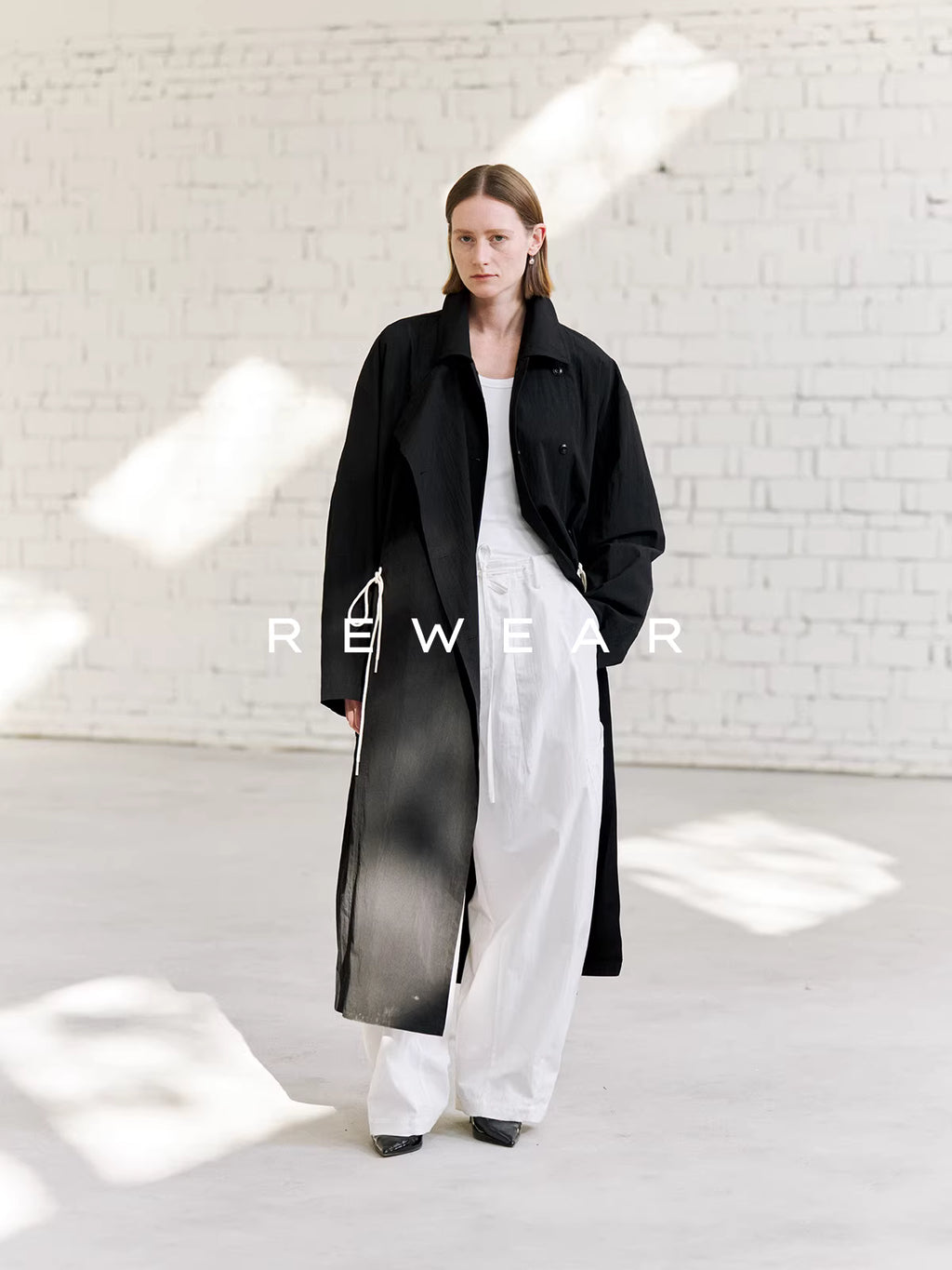 Crisp Slant Pocket Alabaster Trousers