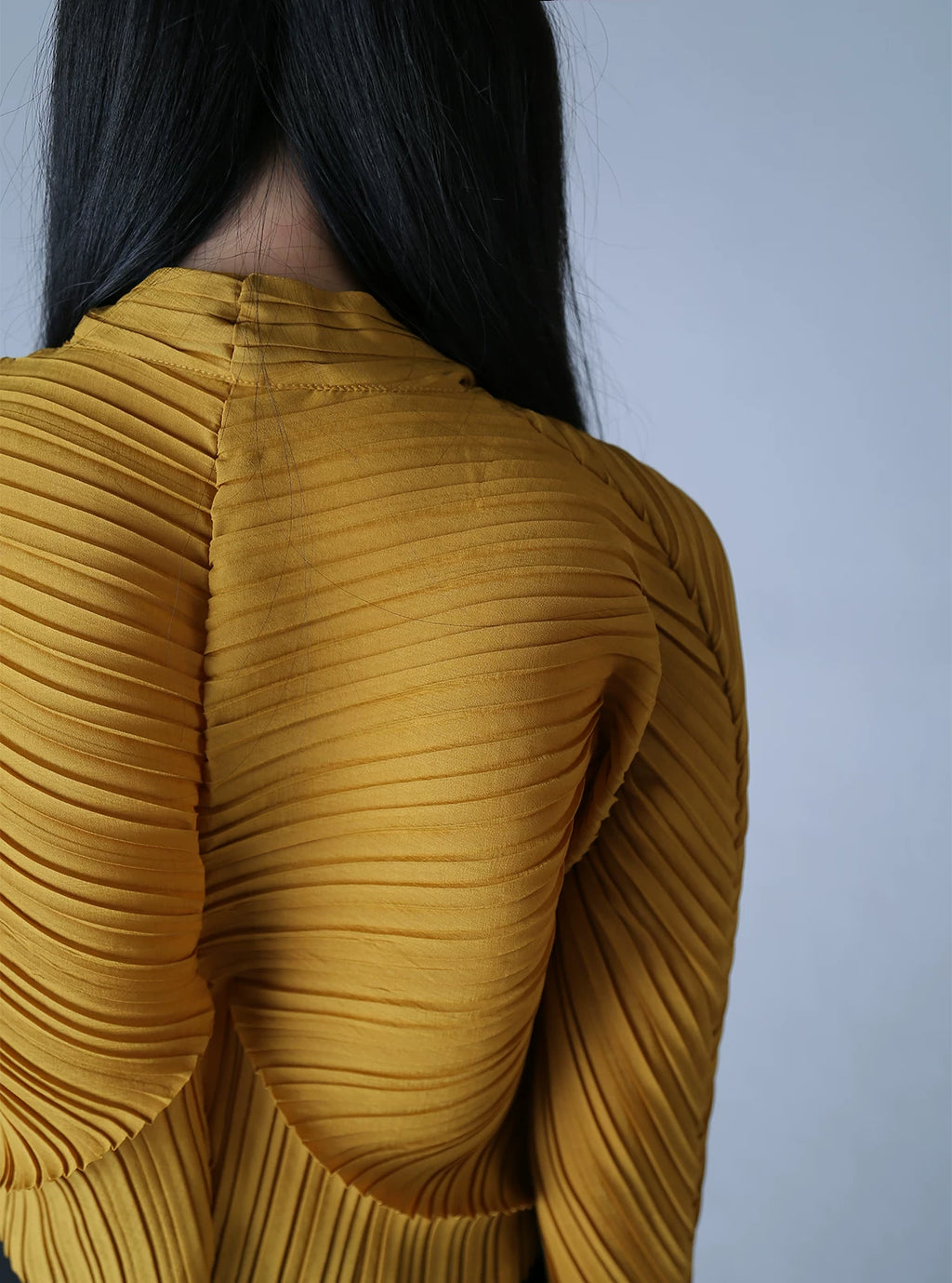 Aureate Exoskeleton Pleat Shirt