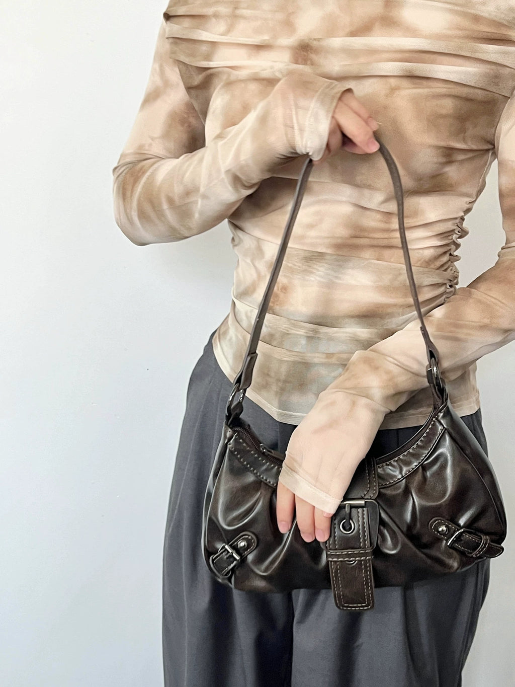 Moto Hardware Shoulder Bag