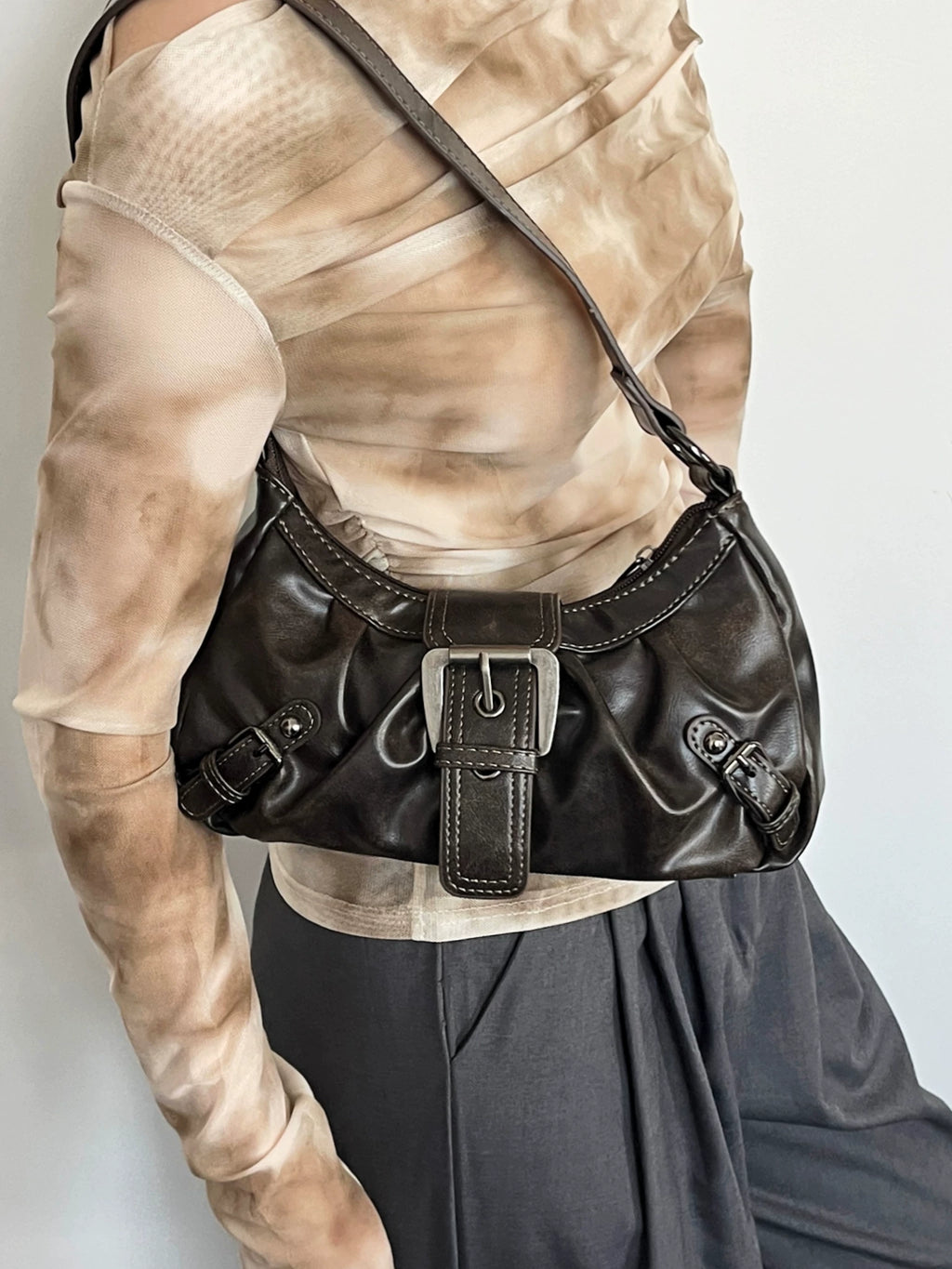 Moto Hardware Shoulder Bag