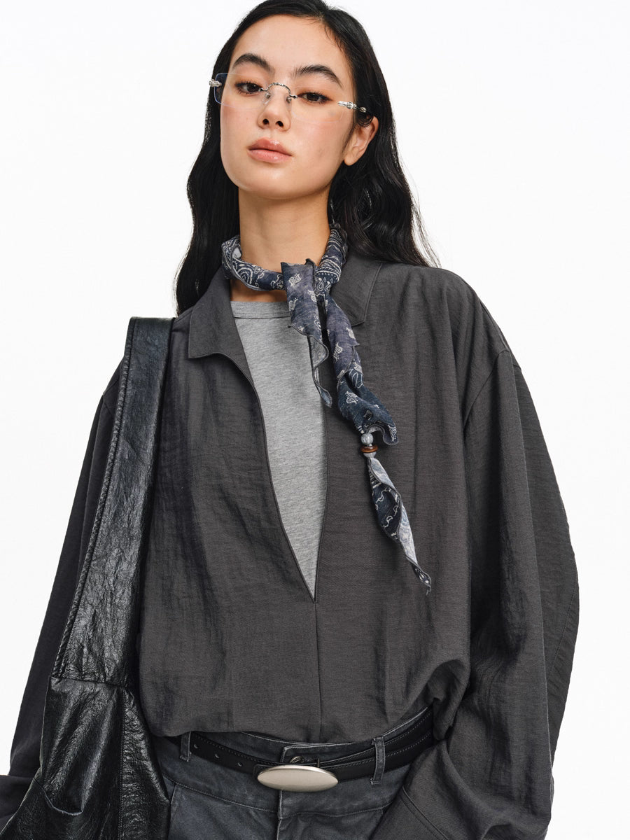 Long-Sleeved Casual Shirt