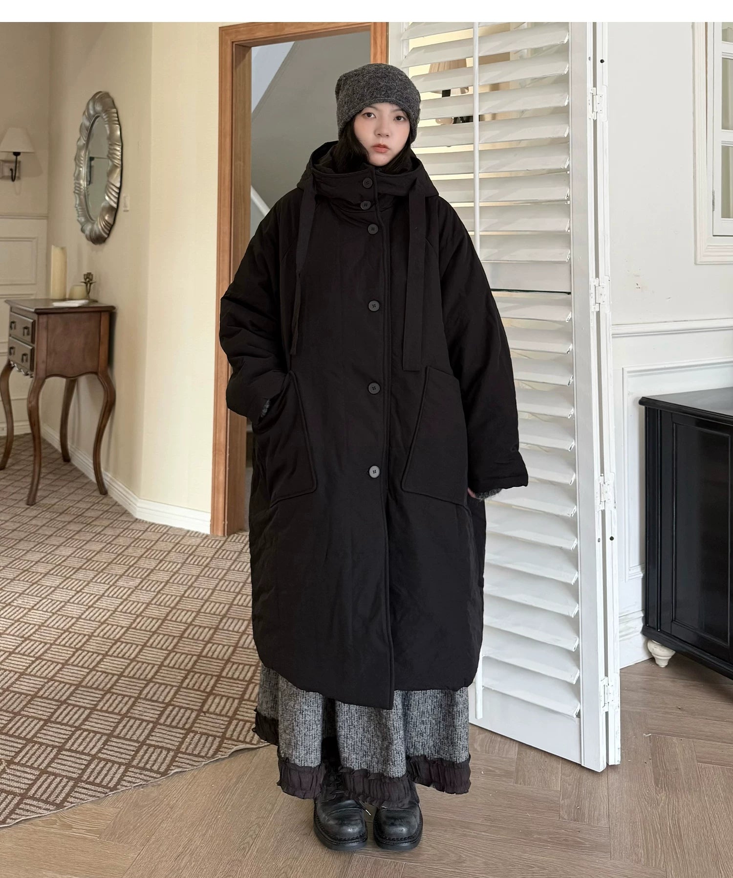 Shelter Oversized Hooded Puffer Coat