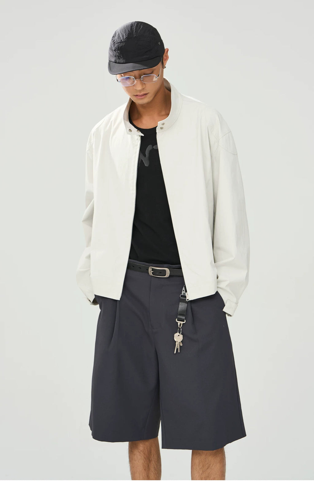 Hollow-Core Tailored Shorts