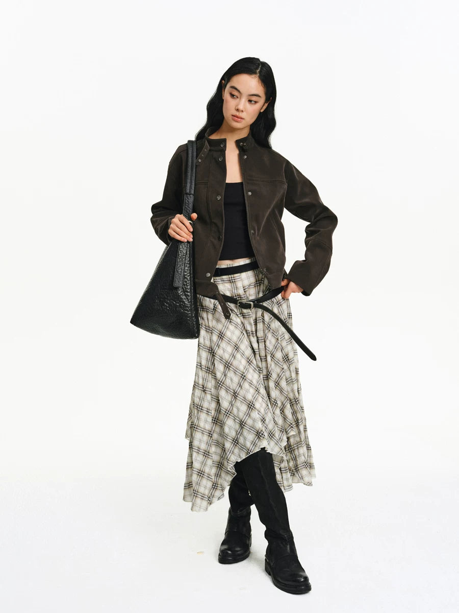 Strapline Cropped Jacket