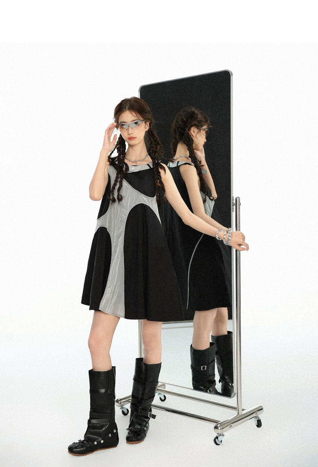 Orbit Panel Dress