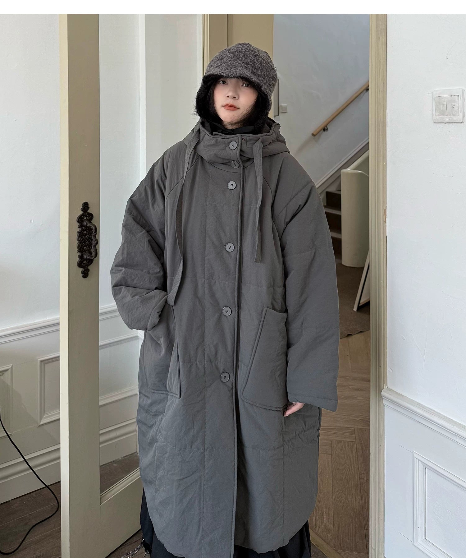 Shelter Oversized Hooded Puffer Coat