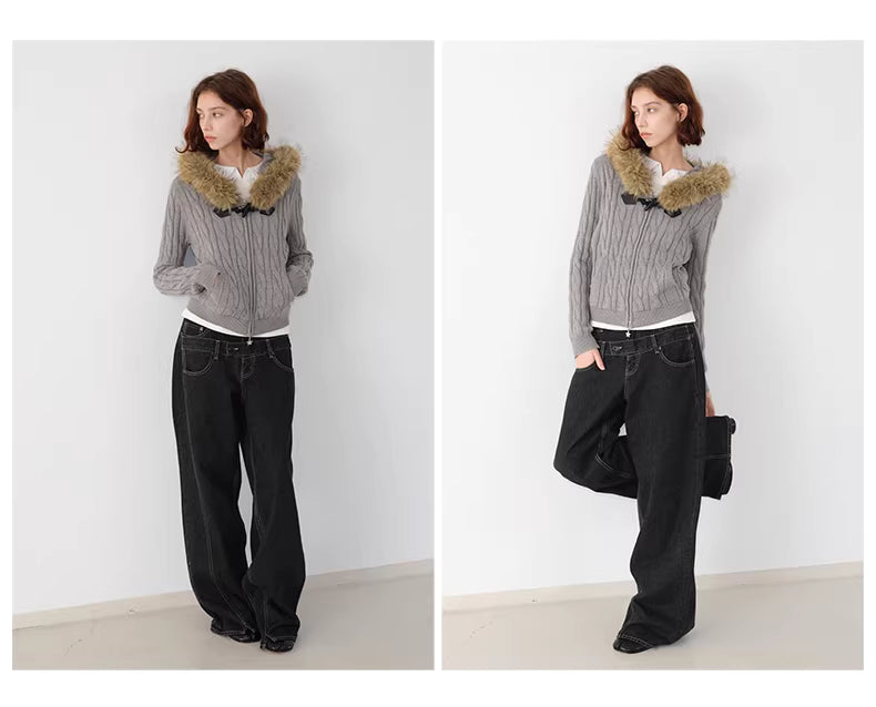 Double Waisted Tapered Jean