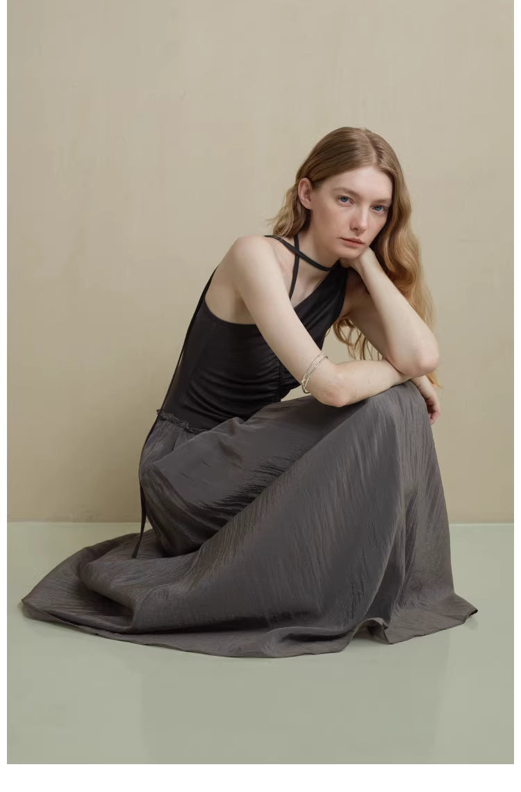 One-Shoulder Ruched Dress