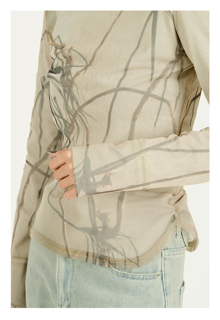Afterimage Layered Mesh Top