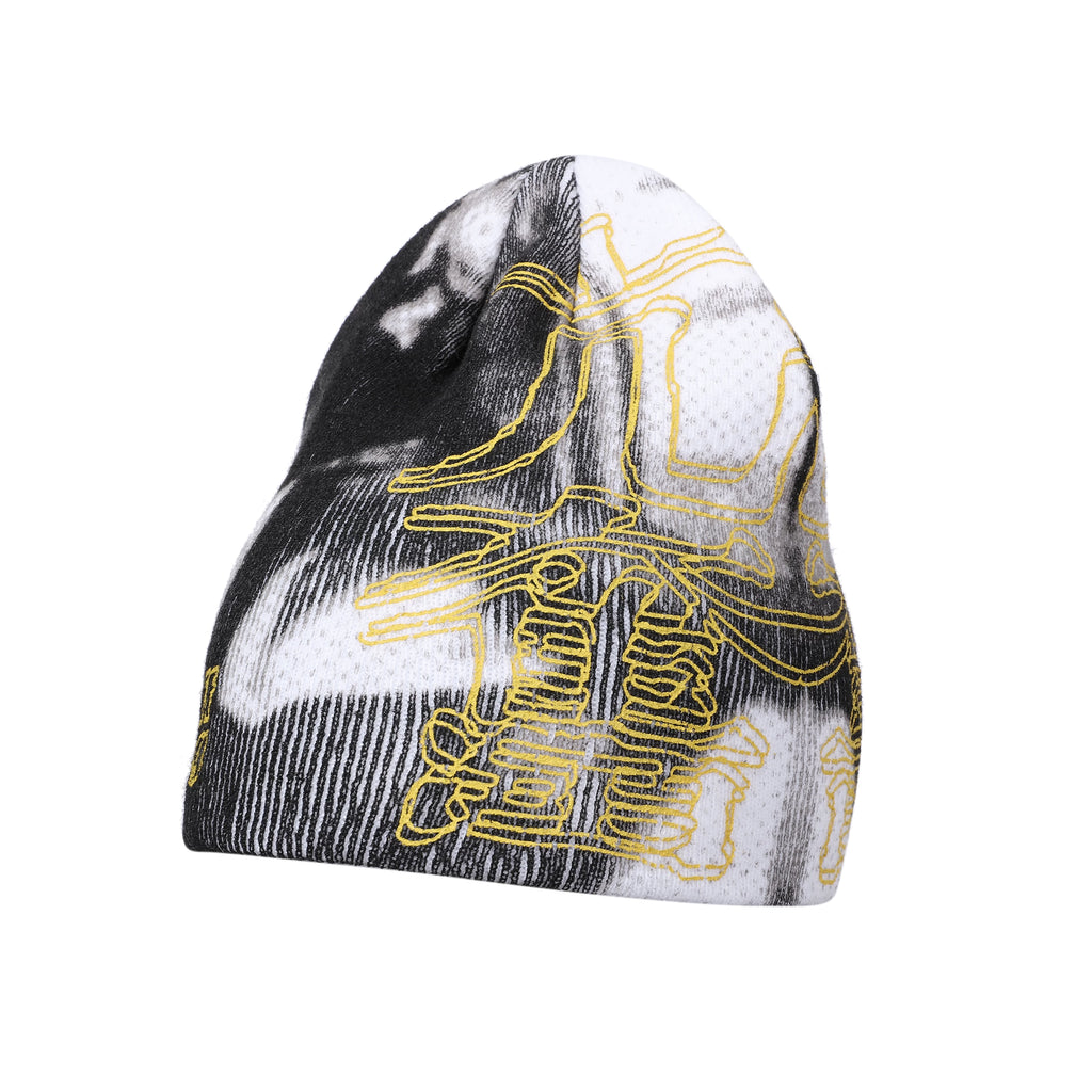 尤奋 Euphoria All-Over Graphic Knitted Beanie