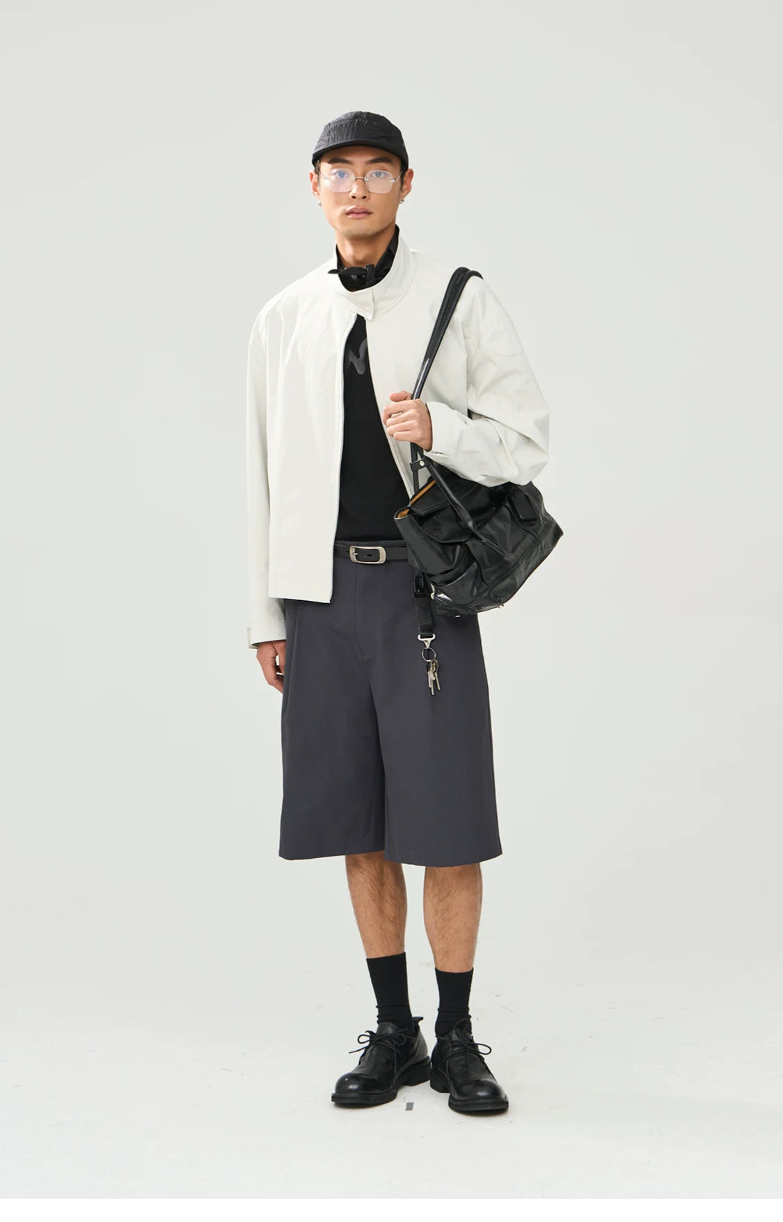 Hollow-Core Tailored Shorts