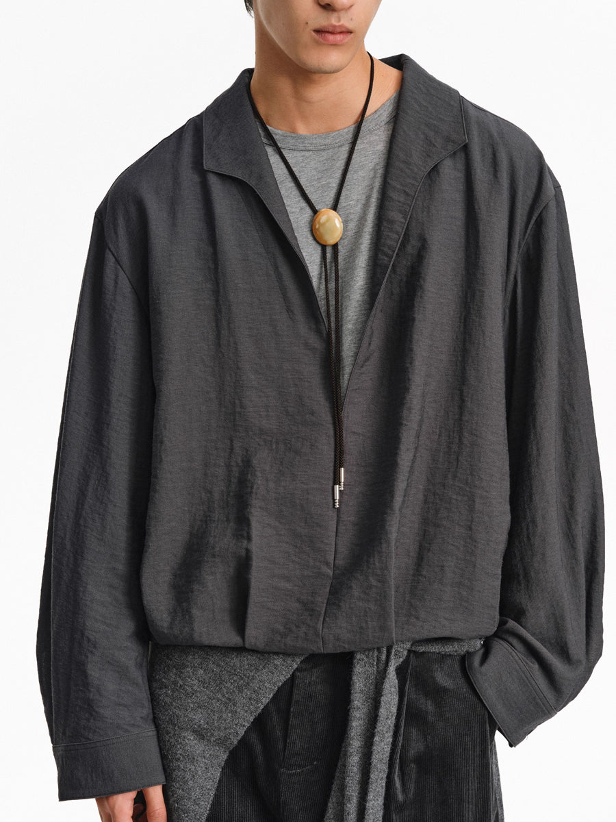 Long-Sleeved Casual Shirt