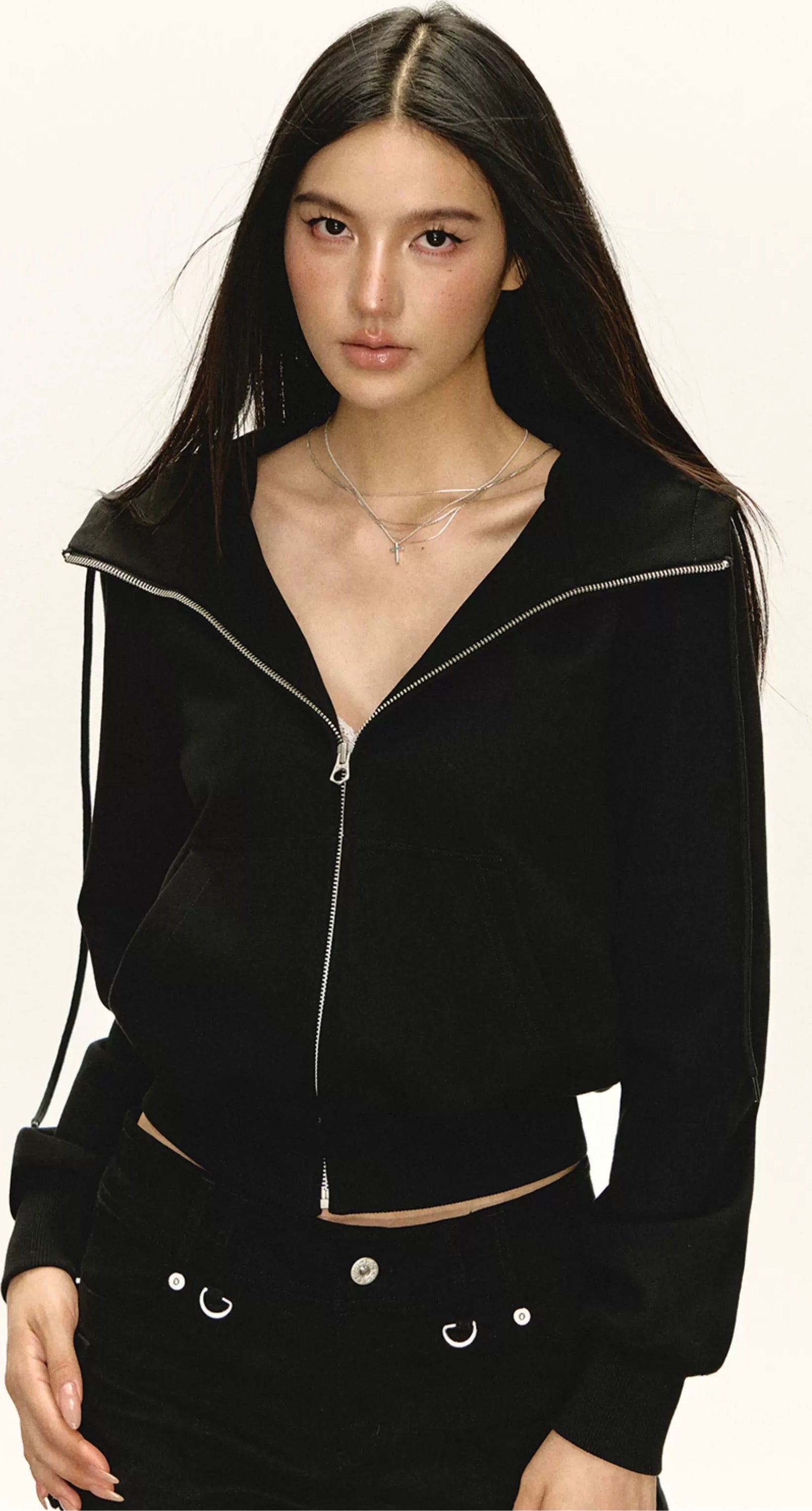 Secret Minx Zip-Up Hoodie