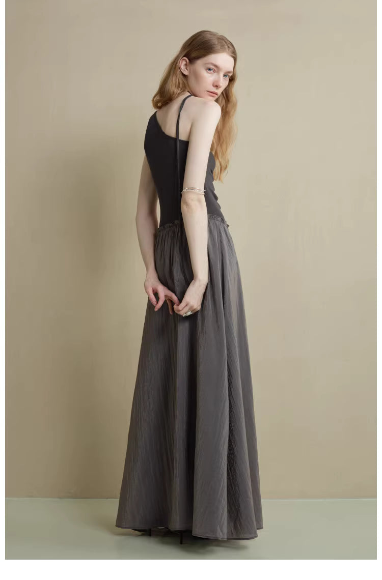 One-Shoulder Ruched Dress