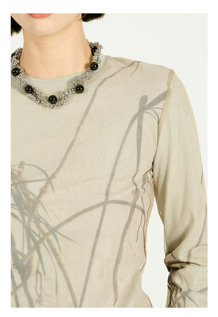 Afterimage Layered Mesh Top