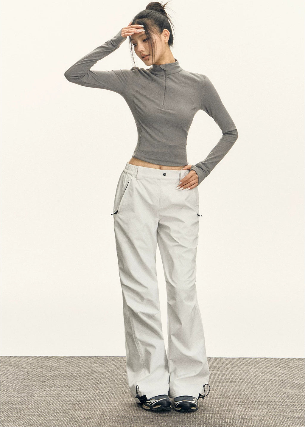 Slate Linear Cargo Pants