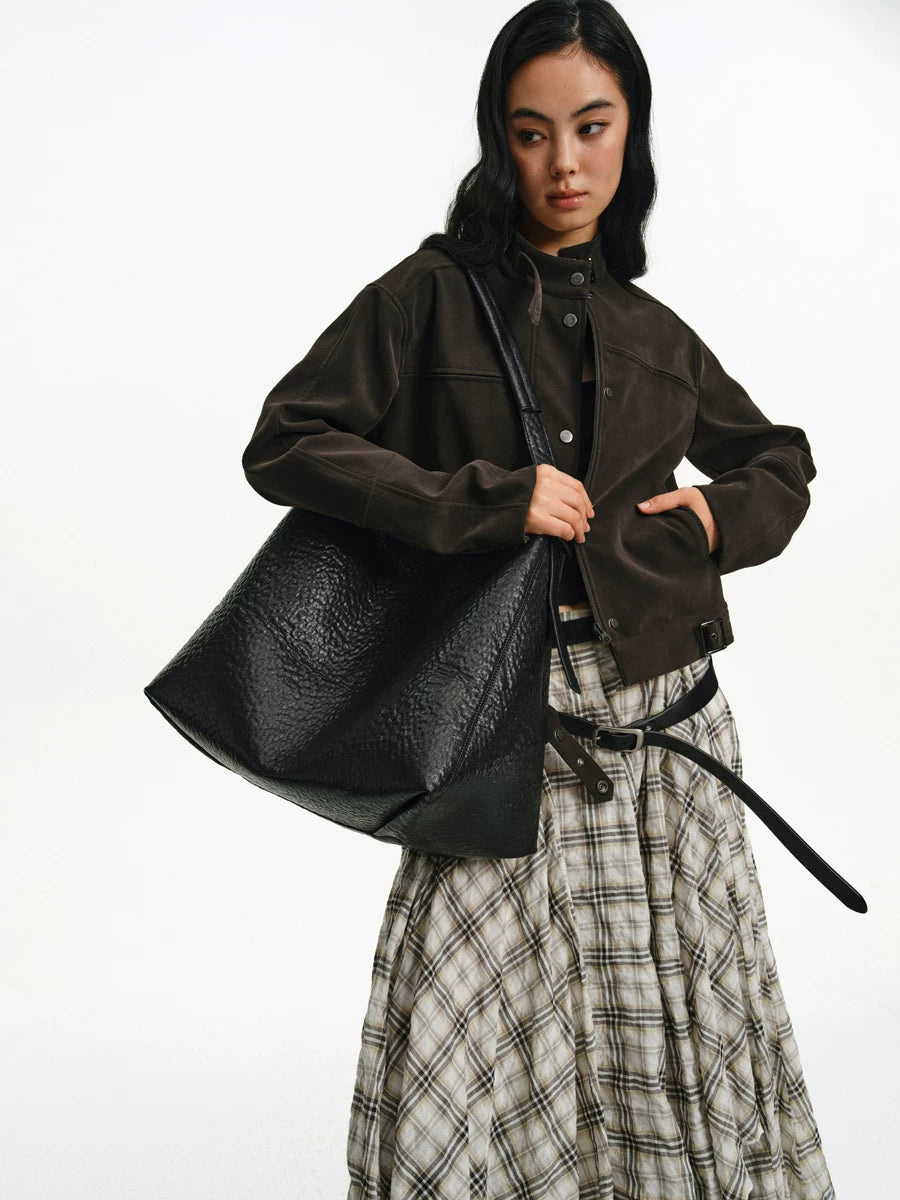 Strapline Cropped Jacket
