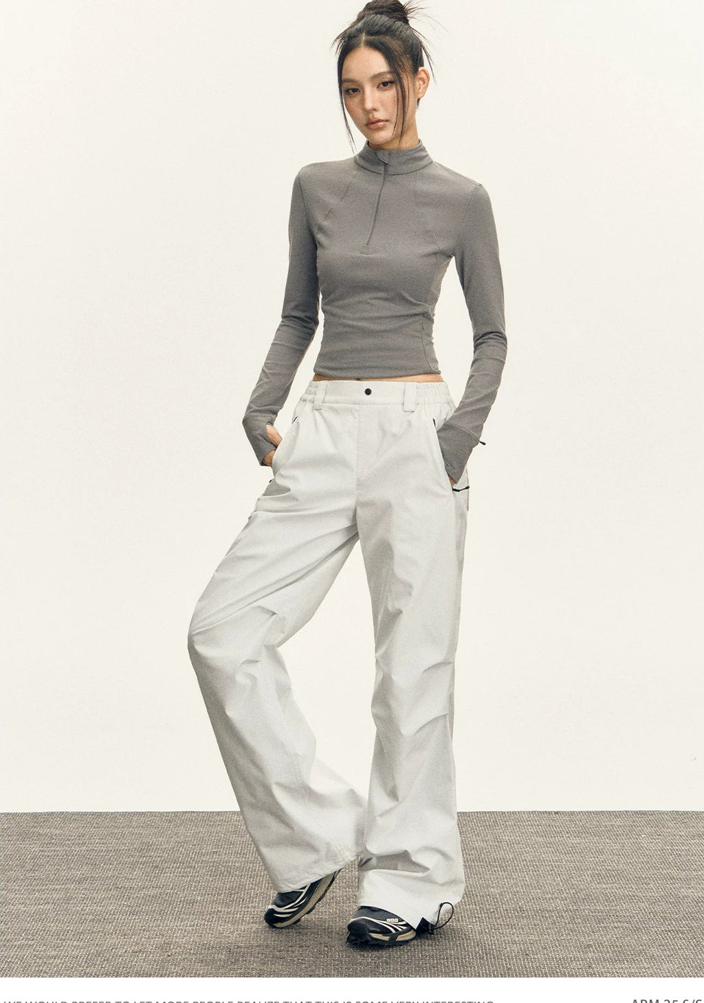 Slate Linear Cargo Pants