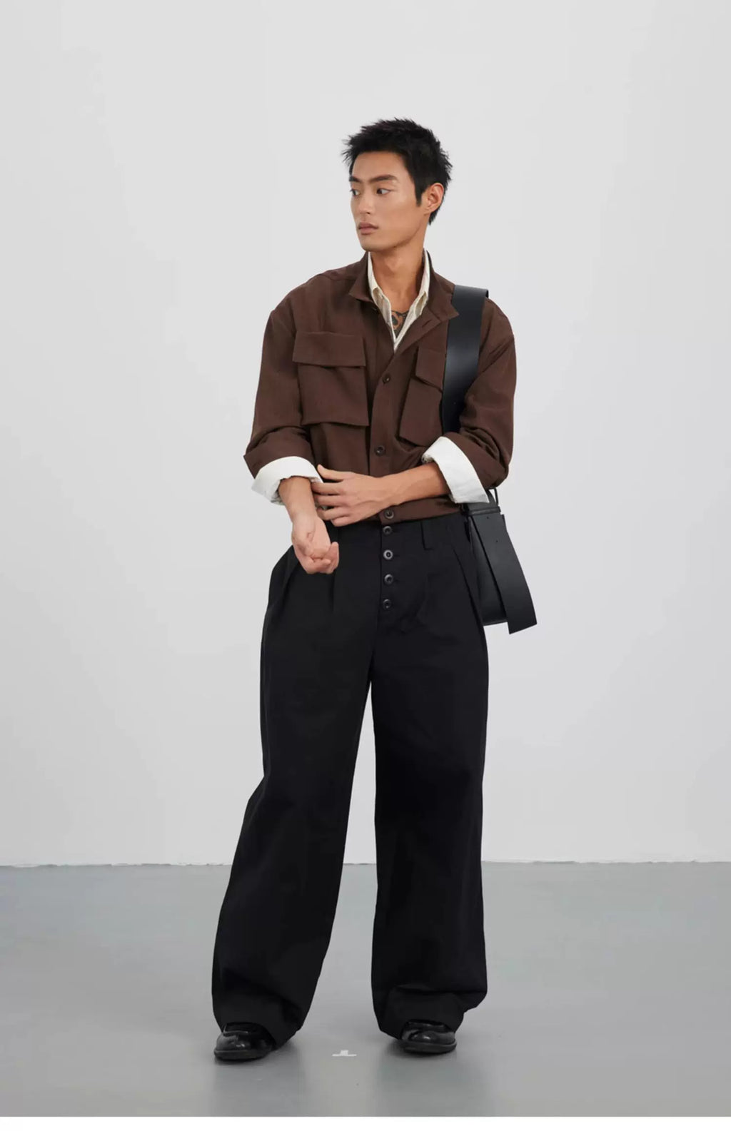 Laterite Pleated Trousers