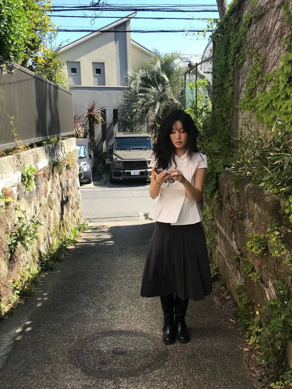 Missy Tailored Cap Sleeve Blouse