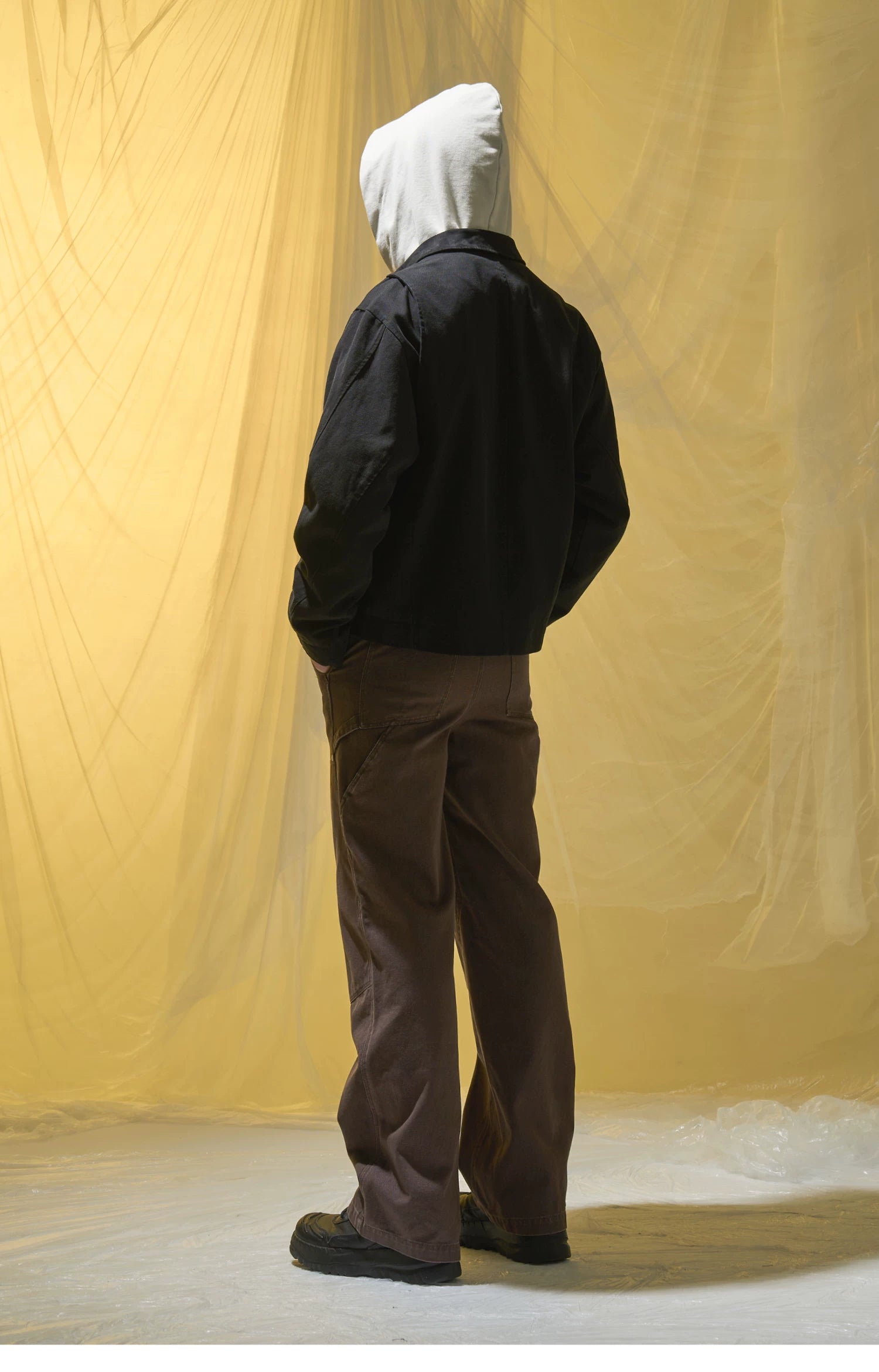 Washed Canvas Work Jacket