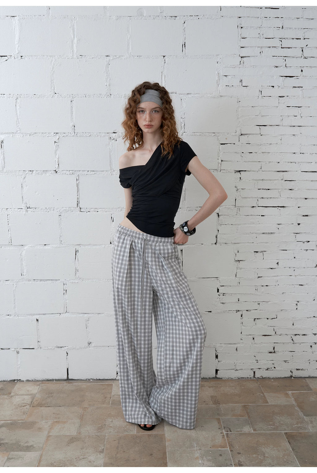 Cross-Drape Top