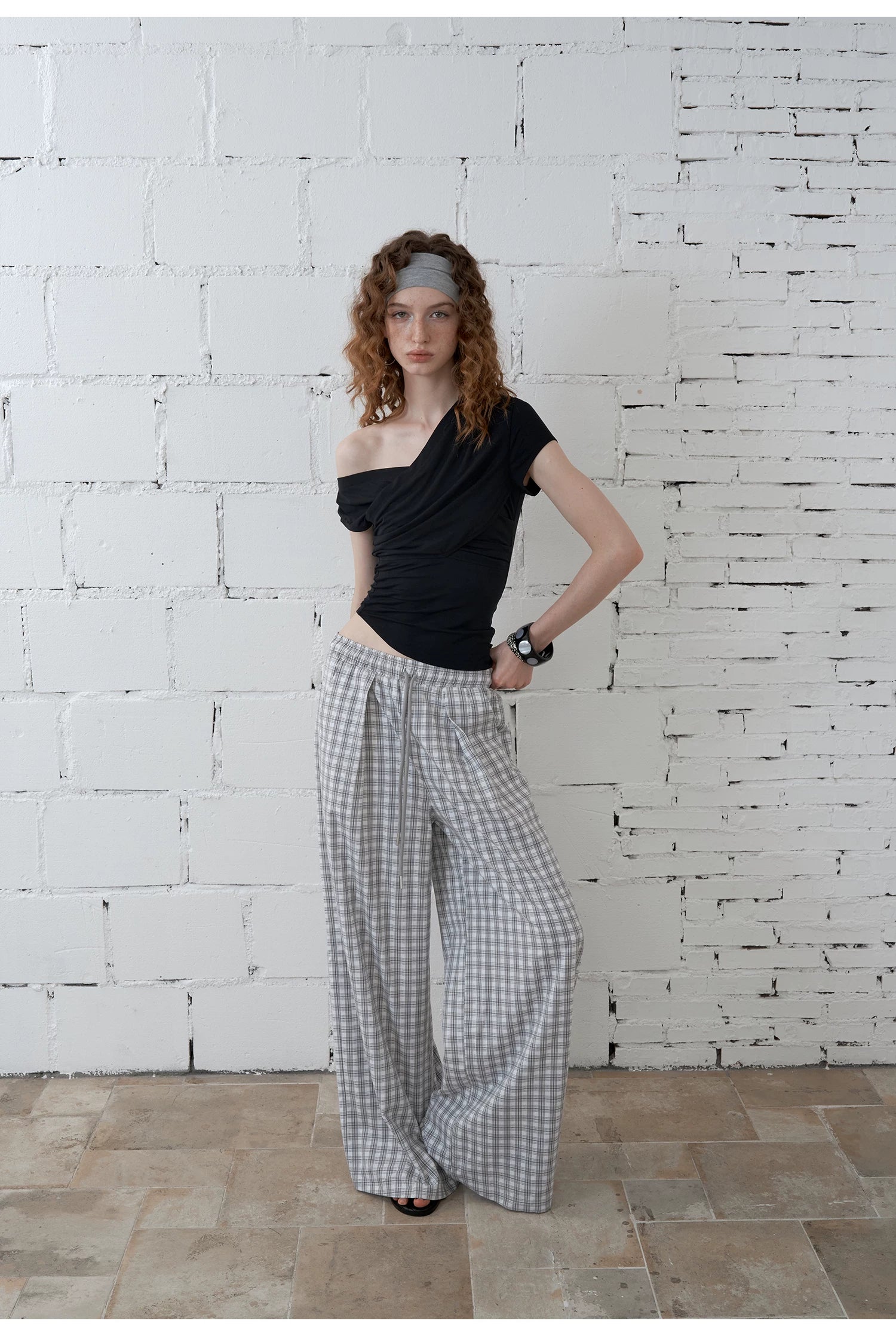 Cross-Drape Top