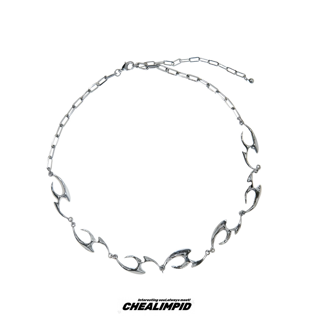 Sculpt Link Necklace