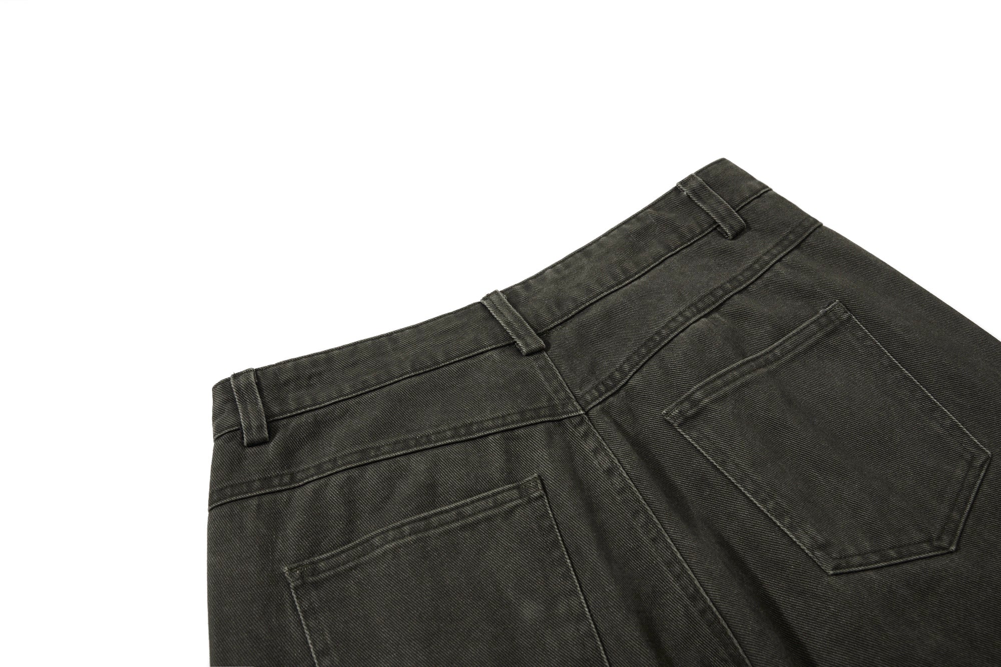 Removable Waistband Wide Leg Trousers