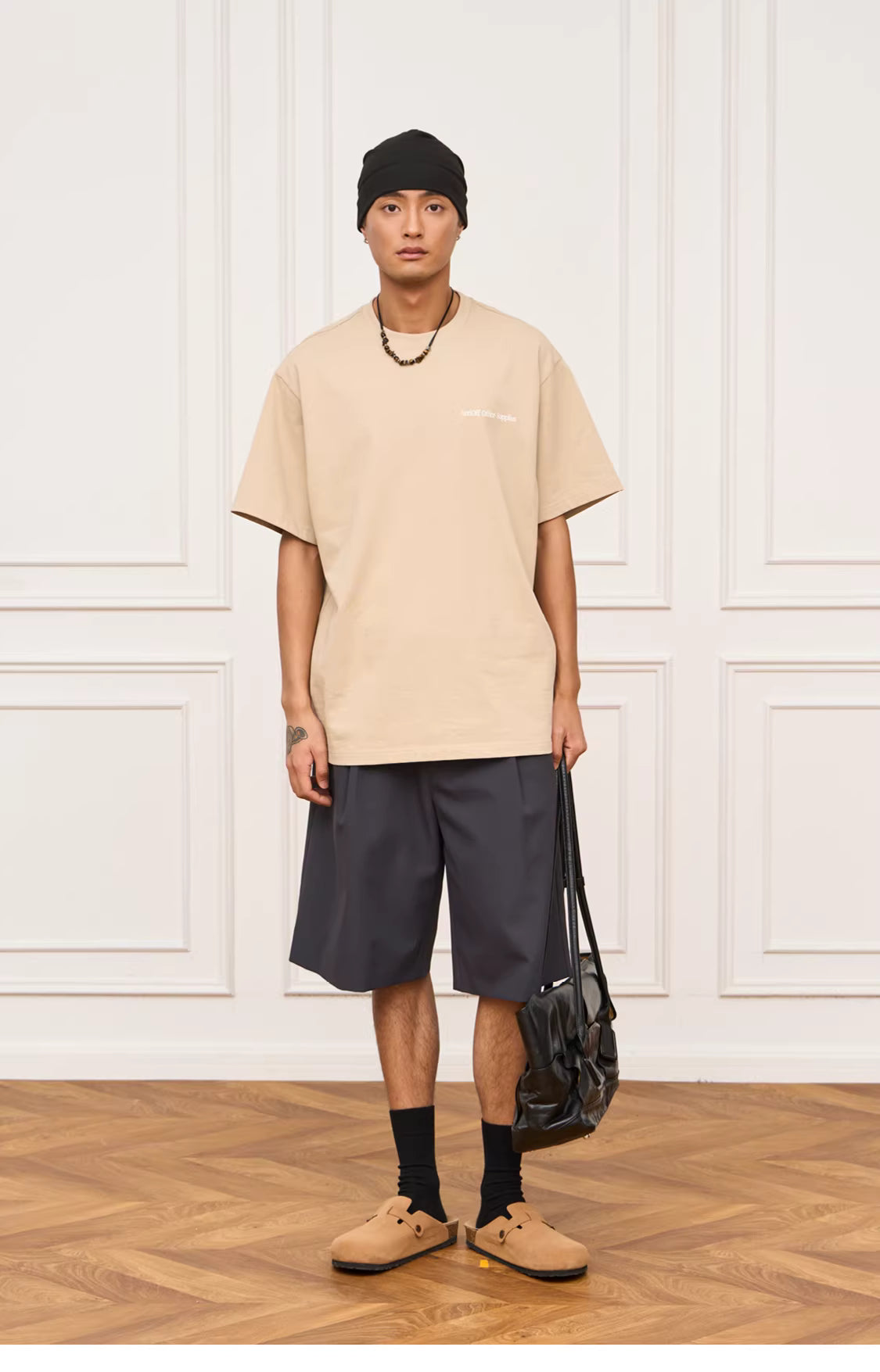 Interval Longline Pleated Suit Shorts