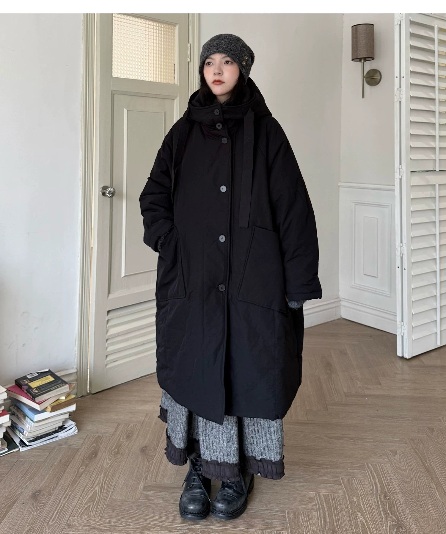 Shelter Oversized Hooded Puffer Coat